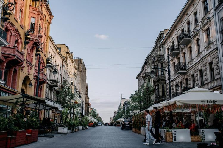 Piotrkowska Mainstreet & Secure Apartment วูดช์ ภายนอก รูปภาพ