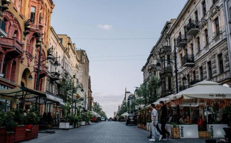 Piotrkowska Mainstreet & Secure Apartment วูดช์ ภายนอก รูปภาพ